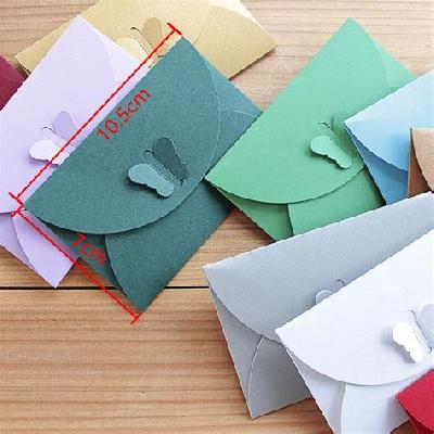 Colored Paper Envelope
