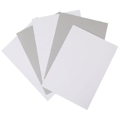 Duplex Board HWC White Back from  220 to 500 GSM