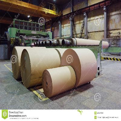 Machine Finished Kraft Paper In Reels