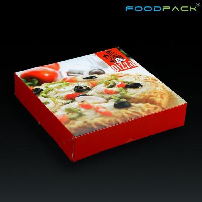 8 Inch Pizza Box Multicoloured - RB 78