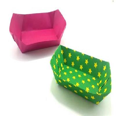 Folded Paper Tray