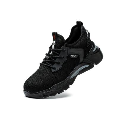 Beedoll Black Industrial Safety Shoes