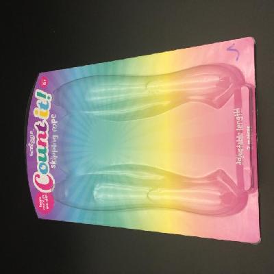 2mm Glossy Scrubber Blister Packaging Card