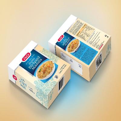 Masala Printed Packaging Sheet
