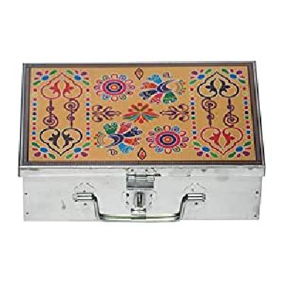 Stainless Steel Pooja Peti