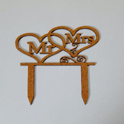 mdf cake toppers