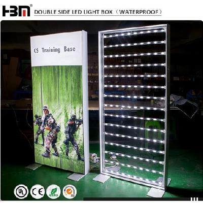 Aluminium Fabric Backlit Box