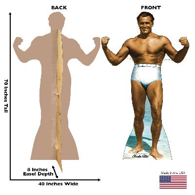 Body Building Cut Out Standee