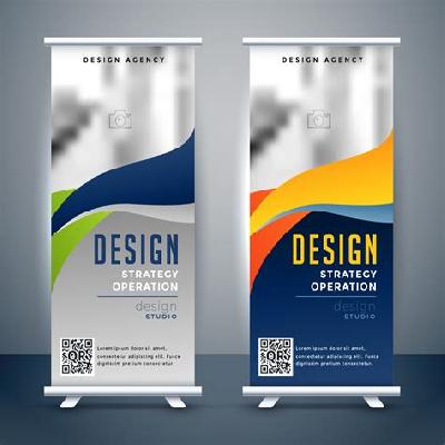 Roll Up Banner Standee