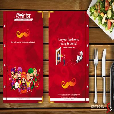 Menu Card Printing Services