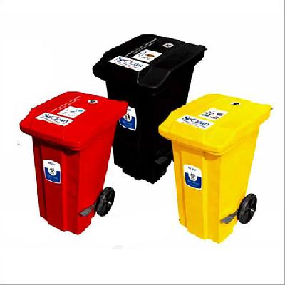 Bio Medial Wheel Waste Bin