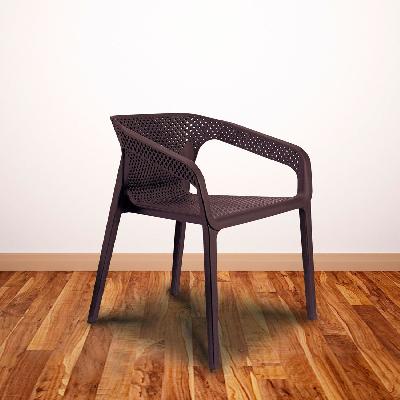 Plastic Chair With Hand Rest