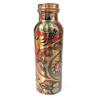 Printed Copper Water Bottles