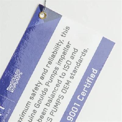 Laminated Hang Tag