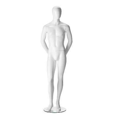 MALE PLASTIC OVAL MANNEQUIN