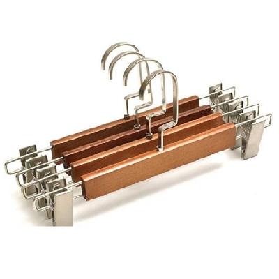 Trouser Bottom Clip Wooden Hanger
