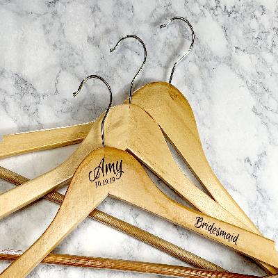Wooden Hanger Engraving