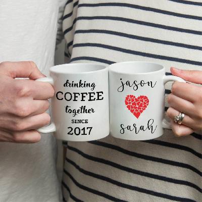 Drinking Printed Coffee Mug