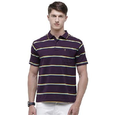 Men Polo Neck Half Sleeve T Shirt