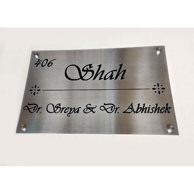 Stainless Steel Name Plate