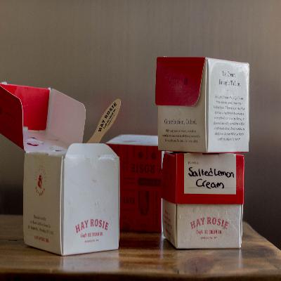Printed Big Cream Packaging Box