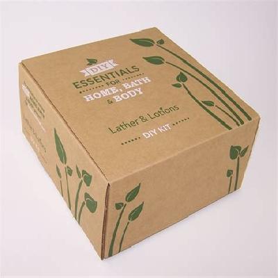 Printed Corrugated Kraft Paper Box