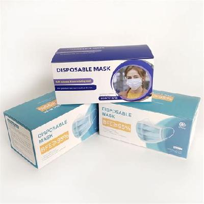 Face Mask Paper Packaging Box
