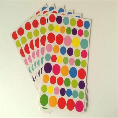 Multi Colour Printed Stickers