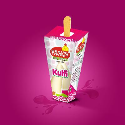 Pista Kulfi Ice Cream Packaging Box
