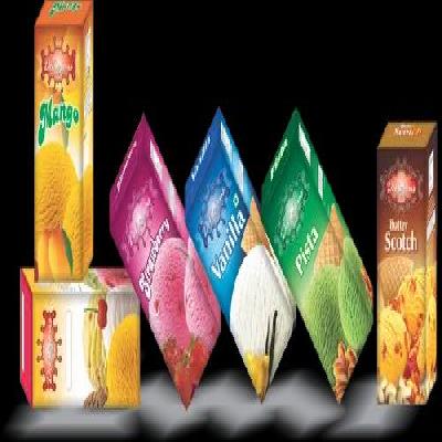 Printed Ice Cream Box