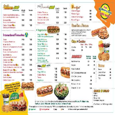 Menu Card Printing Services