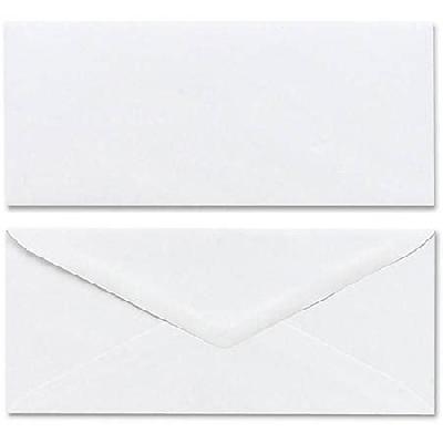 Rectangle White Paper Plain Envelope