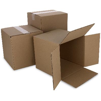Plain Brown Corrugated Box