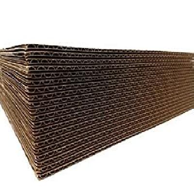 Brown Corrugated Cardboard Sheet