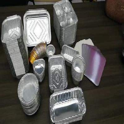 Aluminum Foil Container with paper lid