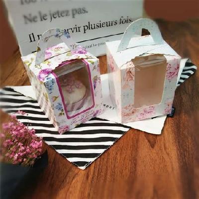 Printed Cake Boxes With Handle