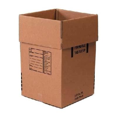 Plain Corrugated Cardboard Box