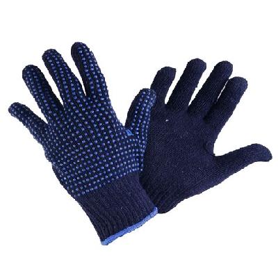 Cotton Knitted Dotted Hand Gloves