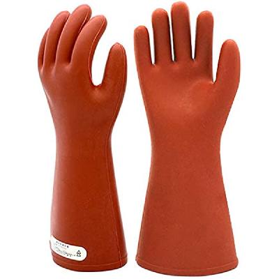 Electrical Rubber Hand Gloves
