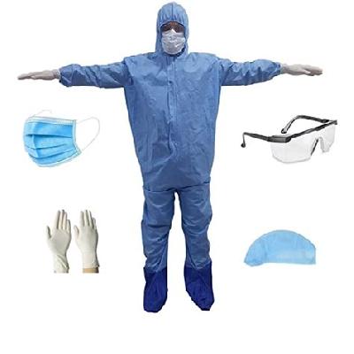 Personal Protective Coverall Along with Shoe Cover