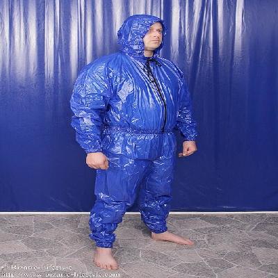 PVC Boiler Suit With Hood