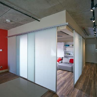 Sliding System For Partition Doors