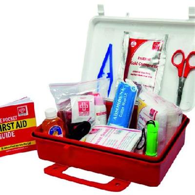 Wall Mount Small Plastic Box First Aid Kit