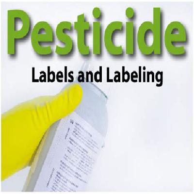 Pesticide Printed Label