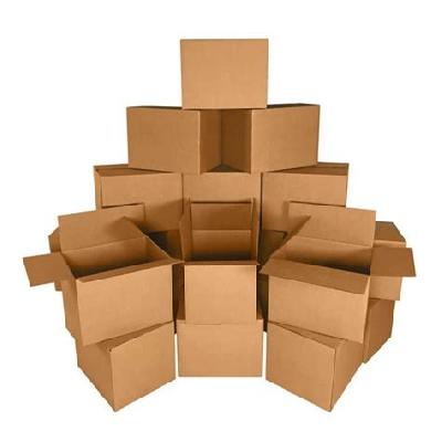 Brown 3 Ply White Corrugated Box