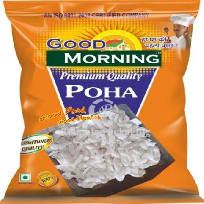 Laminated Poha Packaging Pouches