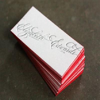 Thick Paper Business Card Printing Services