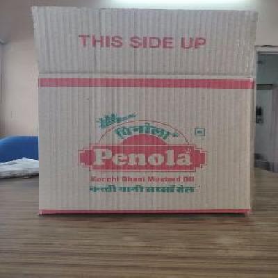 5Ply Printed Mustard Oil Corrugated Packaging Boxes