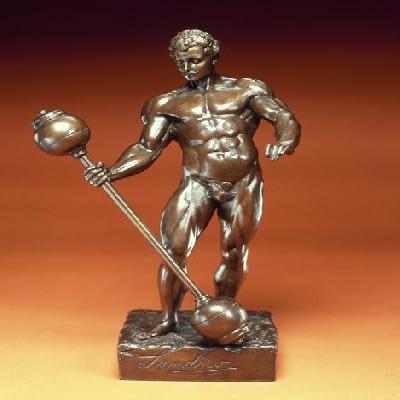 Brass Bodybuilder Award Trophies