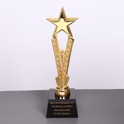 Glass Engraved Trophy